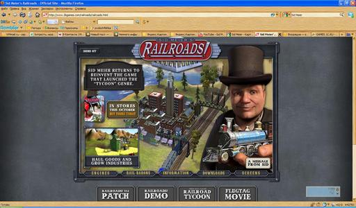 Sid Meier's Railroads! - Обзор игры Sid Meier's Railroads! (Ту-ту!!!)