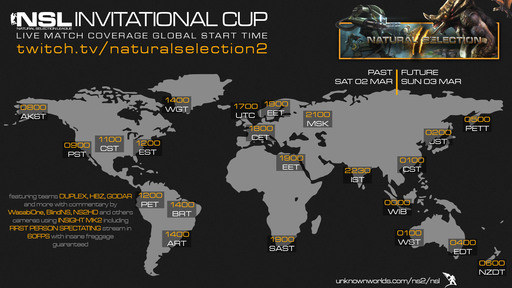 Natural Selection 2 - NSL Invitational Cup первый раунд